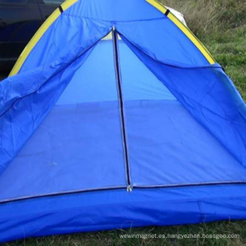 Tienda familiar impermeable de doble capa al aire libre para 4 personas Camping instantáneo